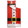 thumbnail image 2 of Red Christmas Santa Costume Pattern Toddler Nap Mats for Kids Preschool,60"x20" Sleeping Mat Bag or Kids,Toddler Sleeping Bag,Toddler Nap Mat or Daycare, 2 of 6