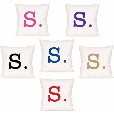 Personalized Initial Pillow