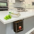 thumbnail image 5 of Kitchen Wall Mounted Under Cabinet Can Compact Space Saving Countertop Organizer Waste, 5 of 5