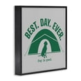 thumbnail image 3 of Stupell Industries Eclectic Best Day Camping Dog Black Framed Giclee Art, 12 x 12, by Dog Is Good, 3 of 8