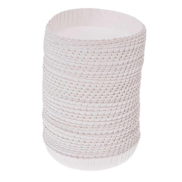 FENGGUIQU 100Ud Tapas De Para Vasos Desechables Para Café Té Y Jugo
