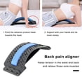thumbnail image 4 of Back Stretcher Lightweight Portable Lumbar Traction Device Eco-friendly Back Pain Corrector for Pain Relief, 4 of 8