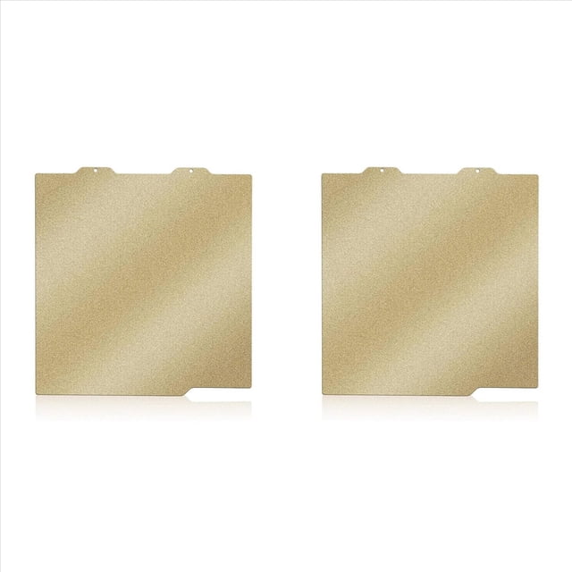 2X Placa de Construcción con Recubrimiento en Polvo Mini PEI de 184 X 184 mm/ 7,24 X 7,24 Pulgadas para Lámina de Acero para Resortes Texturizada Bambu-Lab A1