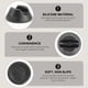 thumbnail image 2 of GOOHOCHY 12 piezas de protectores de silicona antideslizantes para patas de mesa y sillas., 2 of 8