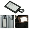 thumbnail image 5 of Unique Bargains 1 Pc Geometry Pattern Luggage Tag for Travelling Black White, 5 of 5
