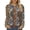 Multicolour Floral, variant on Fantaslook Women Tunic Tops Casual Long Sleeve Shirts Crew Neck Fall Tops Basic Tees Floral Dressy Blouses