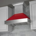 thumbnail image 2 of 30" DuraSnow Stainless Steel Range Hood with Red Gloss Shell (8654RG-30), 2 of 5