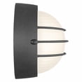 thumbnail image 3 of 20280LEDDMG-BL/OPL-Access Lighting-Cabo-9W 1 LED Outdoor Bulkhead in Contemporary Style-8.5 Inches Wide by 5.25 Inches Tall-Black Finish, 3 of 10
