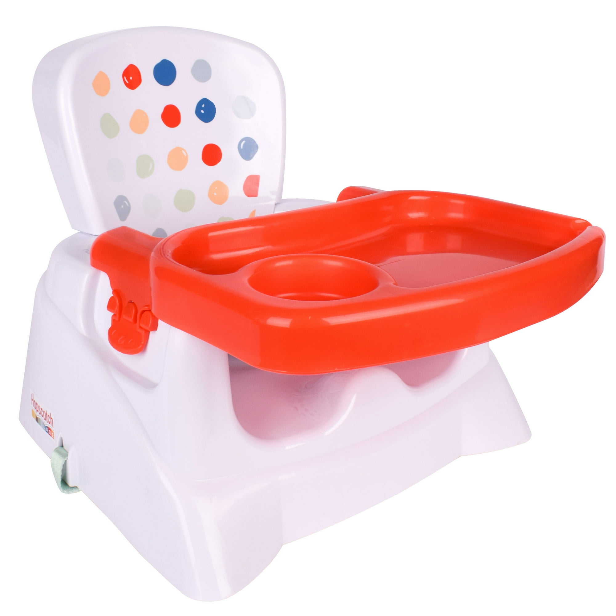 Hopscotch Lane Booster Seat with Tray - Portable Feeding Chair Babies & Toddlers, 6+ Months, Unisex