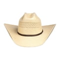 thumbnail image 3 of Ariat A73114-6.875 Mens 20X Straw Western Hat - Size 6.87, 3 of 5