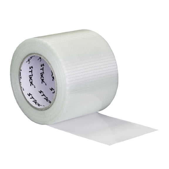 1 Pack 4" inch x 60 Yard (100mm x 55m) 5 Mils Thick STIKK Clear Filament Tape