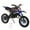Blue, variant on Kacaiy Kids Mini 49CC Gas Dirt Bike, 2 Stroke Ride on Bike with Off-Road Tire, Shocks, Pull Start, Oil Mixed Required, Support Up to 150Kg Blue