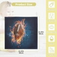 thumbnail image 2 of SKYSONIC 3 PCS Flaming Football Baby Muslin Washcloths, Soft Absorbent Face Towel Burp Cloths Cotton Bath Wipes Infant Wash Cloth for Newborn Boys Girls, 2 of 7