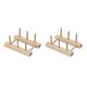 thumbnail image 1 of Advancent Soporte para hilo de coser Cuerdas de bordado Decoración de bastidor de hilo 6 ejes 2piezas, 1 of 6
