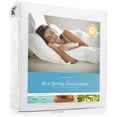 thumbnail image 4 of Linenspa Zippered Box Spring Encasement Protector, Full, 4 of 7