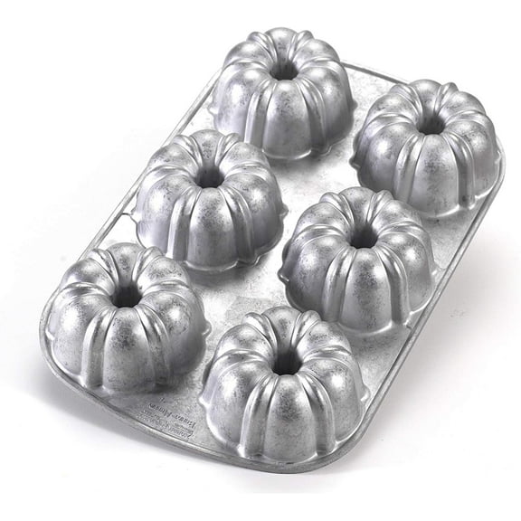 Nordic Ware 50602 Aluminum Bundt Muffin Pan