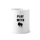 thumbnail image 1 of Globo de la infancia Cepillo de dientes titular de la pluma Mug de ceramica blanca taza 350ml, 1 of 2