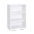 thumbnail image 1 of Furinno JAYA Simple Home 3-Shelf Bookcase, White, 1 of 7