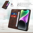 thumbnail image 4 of JiaheCover for Samsung Galaxy S20 Ultra, Wallet Case with Card Slot Holder,Flip Folio Leather Stand Magnetic Shockproof with RFID Blocking Full Body Protection Case Cover, brown, 4 of 5