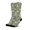 Labrador Retriever and Dog Paw, variant on Beagle and Beach Blue Pattern Women's Crew Socks, Mid-calf Polyester Workout Trainer Socks with Reinforced Heel & Toe, Moisture Wicking Gifts Ideas for Sports Work Home