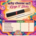 thumbnail image 2 of Lemon Eucalyptus Incense Sticks 11" Bulk - 1 Bundle 85 to 100 Sticks - Smooth and Clean Long Burn Time, 45 to 60 Minutes., 2 of 17