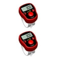 thumbnail image 3 of bedienty Finger Counter Handheld Tally Counters with Sensitive Buttons Finger Ring Golf Digit Stitch Marker Save Power Type 2 2Set, 3 of 6