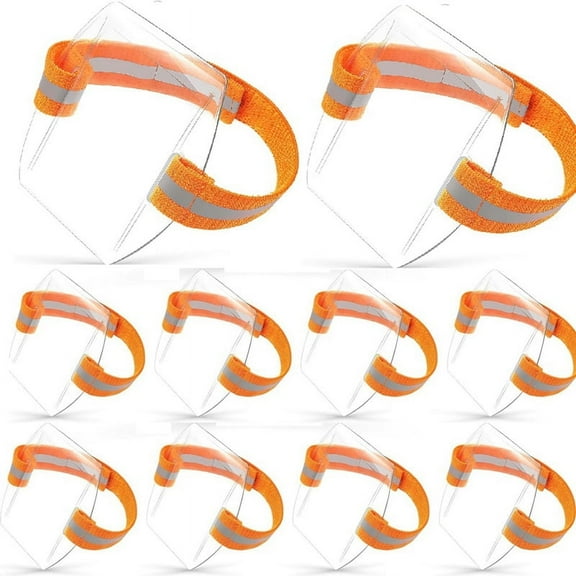 Arm Badge Holder Armband ID Card Badge Holder with Hook and Loop Fastener Clear Plastic Name Tag Holder