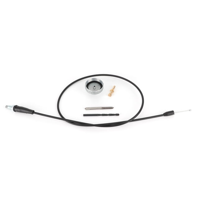 Kit de tornillos de ralentí con tapa del cable del acelerador 101874K apto para Yamaha Blaster YFS200 1988-2006