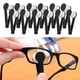 thumbnail image 5 of 24 piezas Mini microfibra anteojos limpiador cepillo limpieza Clip suave Negro Zulema Limpiador de gafas de microfibra, 5 of 8