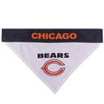 thumbnail image 4 of Pets First NFL Chicago Bears Dog Bandana - Licensed, Reversible Pet Bandana - 2 sided Bandana, 4 of 4