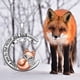thumbnail image 4 of Collar LOVGIFSET Zorro Sleeping Animal en oro rosa y plata 925, 4 of 9