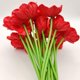 thumbnail image 4 of 20 Piezas de Amapolas Artificiales Flores Falsas de PU Ramo de Boda de 33 cm de Alto para el Hogar Cocina Comedor Centros de Mesa Decoración de Boda esquí esquí Gafas de esquí, 4 of 5