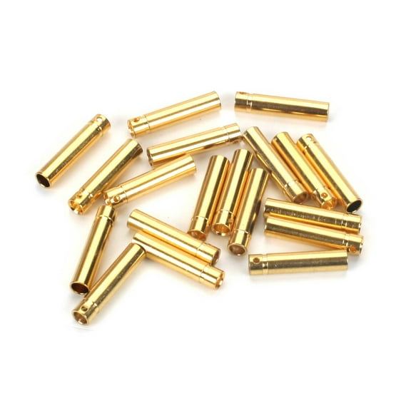 E-flite Gold Bullet Connector Female 4mm 30 EFLAEC514 Miscellaneous Airplane Accessories