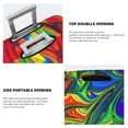 thumbnail image 5 of Easygdp Pride Rainbow Print Elastic and Washable Suitcase Protective Cover with Hidden Zipper Fits 18-32 inch Luggage -Large, 5 of 9