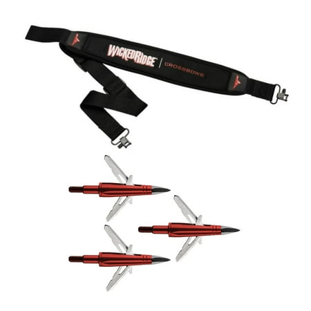 TenPoint Wicked Ridge Neoprene Sling with CenterPunch Broadhead Set
