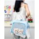 thumbnail image 2 of LHSHID Cute Ribbon Japanese Ita Bag Large Tote Crossbody Bag Messenger Bag for Women Aesthetic Bag Y2K Purse (White), 2 of 6