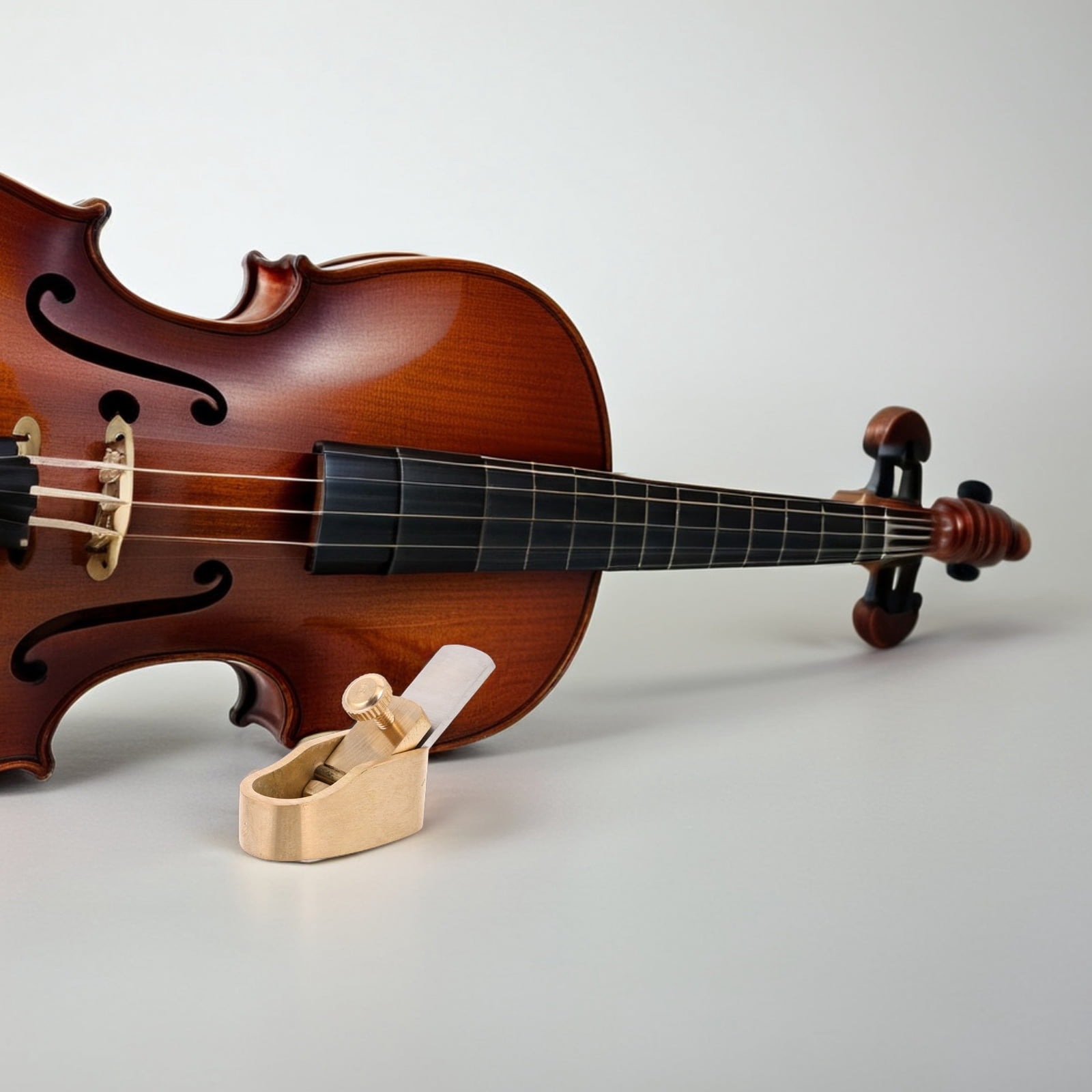Baluue Compact Hand Planer for Violin Making, Brass Luthier Tool with Ergonomic Grip and Build for Precision Crafting
