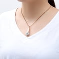 thumbnail image 3 of Crystal Microphone Cremation Jewelry for Ashes - Memorial Urn Necklace Ashes Holder Stainless Steel Keepsake Pendant Jewelry for Music Lover, 3 of 9