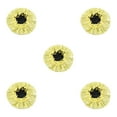 thumbnail image 1 of Transemion Perte d'Humidité des Cheveux Respirante Enfants Bonnet de Cheveux en Satin Jaune 5Set, 1 of 6