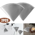 thumbnail image 1 of Filtro Goteo Acero Inoxidable Reutilizable Lavable para Accesorios (A), 1 of 7