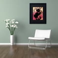 thumbnail image 3 of Trademark Fine Art "Le Chat Noir" Canvas Art by Natasha Wescoat, Black Matte, Black Frame, 3 of 4