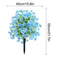 thumbnail image 3 of Decoración de Bonsái de Jardín con Flores Artificiales, 3 of 6