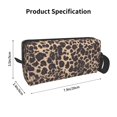 thumbnail image 2 of Portable Storage Bag 7.9×3.5×2.4in Simple Design Convenient Storage And Finishing Bag Light Body Can Be Used As A Cosmetic Bag Storage Bag Leopard-5, 2 of 8