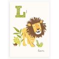 thumbnail image 2 of Art Mural ABC Sea Urchin Studio pour Enfants, G/Lion, 2 of 2