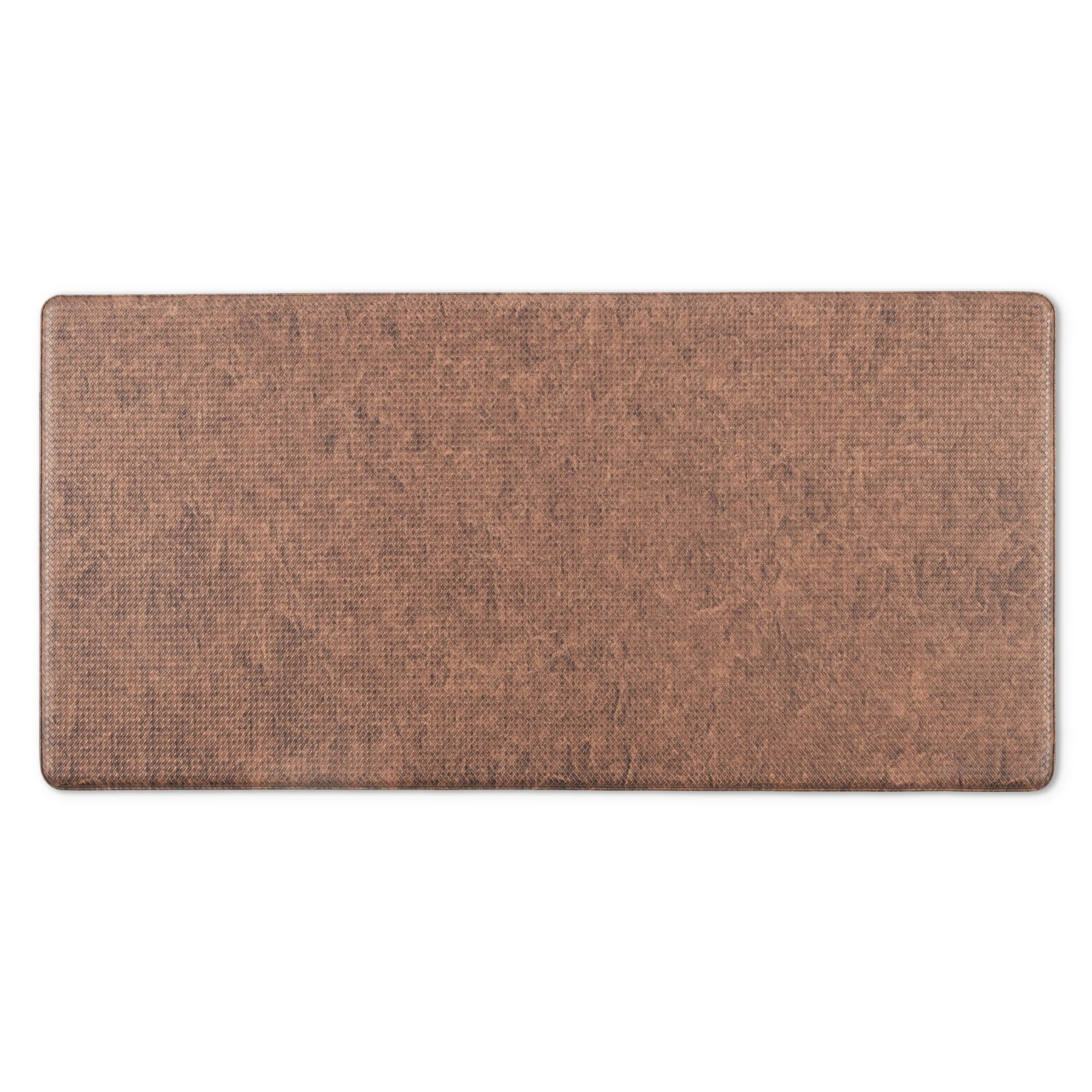 Better Homes & Gardens Washed Paper Kitchen Mat, Tan, 20"W x 41"L, 1 Piece