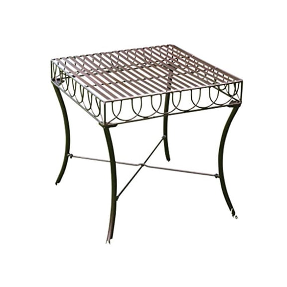 Bronze Side Table - Hammered Accent Table, Patio Table, Outdoor Decor, Elegant Design, Sturdy Legs