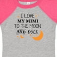 thumbnail image 4 of Inktastic I Love My Mimi to the Moon and Back Boys or Girls Baby Bodysuit, 4 of 5