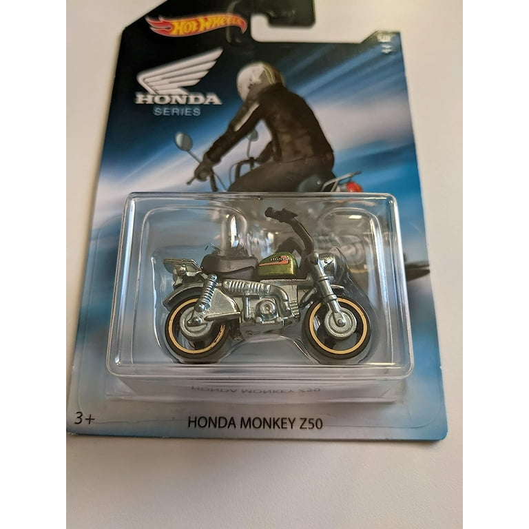 Hot Wheels Honda Monkey Z50 Die Cast Vehicle - 1:64 Scale