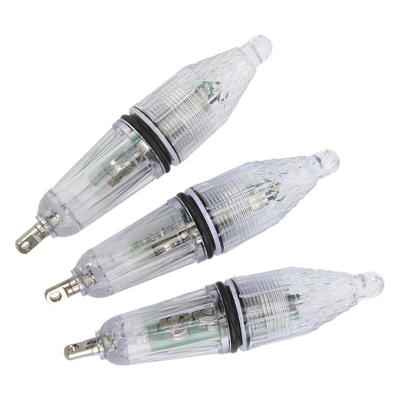 LED Underwater Fishing Light Lure Deep Water Fish Bait Lamp Color Changing Flashing Night Fishing Light set, 3 Pack / 3 Pcs (13.00 x 10.00 x 3.00 inches)