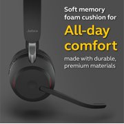 Jabra Evolve2 65 - USB-C UC Mono - Black Wireless Headset / Music Headphones